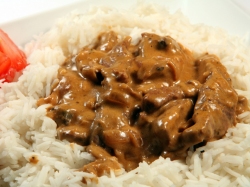 Stroganoff close-up