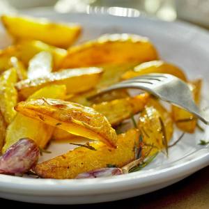 Leckere Kartoffelecken aus dem Ofen