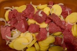 Kartoffeln im Römertopf