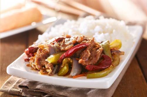 Chinesisches-Rindfleisch-Szechuan
