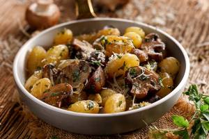 Gnocchi-mit-Pilzen