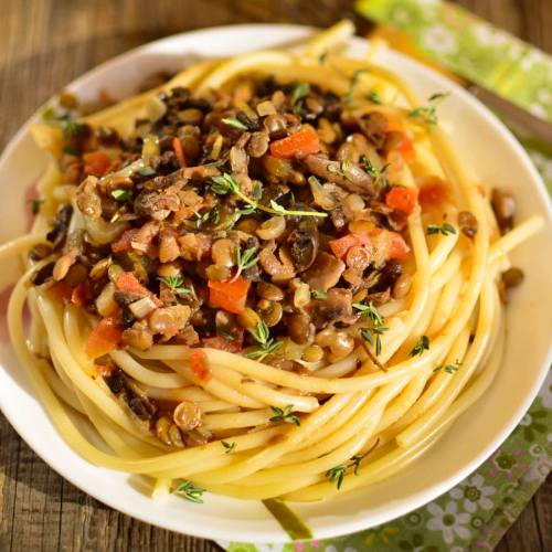 Linsenbolognese