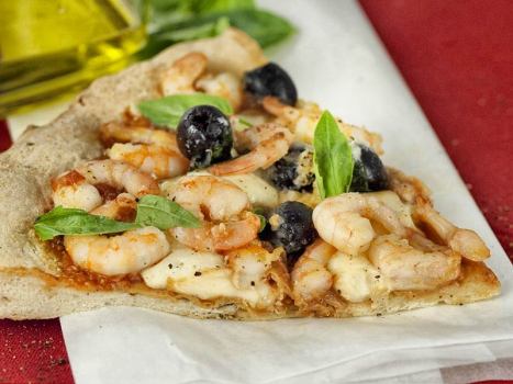 Garnelen Pizza ©\"Deutsche See\" Fischmanufaktur