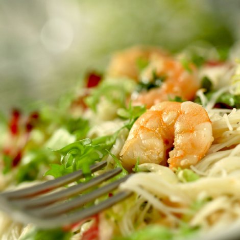 Shrimps Salat