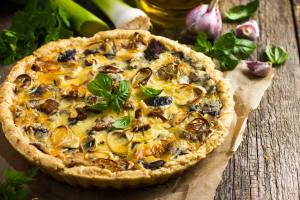 Quiche-mit-Pilzen-und-Lauch