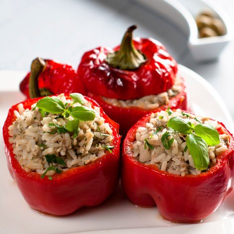 Gefüllte Paprika