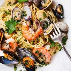 Meeresfrüchte-Pasta