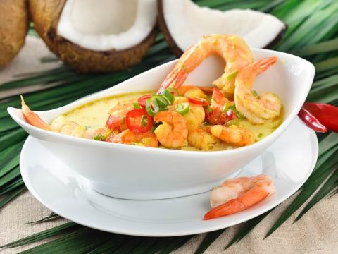 karibisches-garnelencurry-mit-kokosnuss-und-chili
