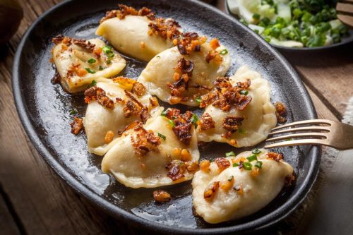 Ravioli mit Wildschwein und Steinpilzen