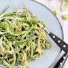 Tagliatelle mit Wildspargel und gruenen Bohnen