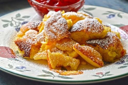 Leicht und locker Kaiserschmarrn