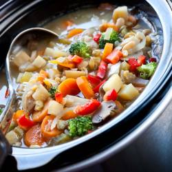 Gemüsesuppe