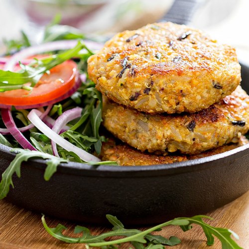Saftige vegane Buletten